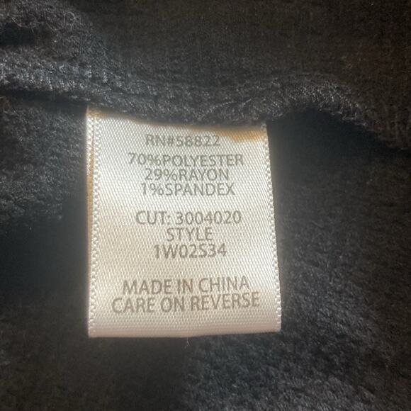 Max Studio Black Casual Peplum Sleeveless Top Tank Flowy Summer Loose Fit Sz 3x - Picture 4 of 7